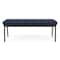 Lesro Newport 2 Seat Bench, 45 in W 21 in L 18.5 in H NP2001 - alternate 1
